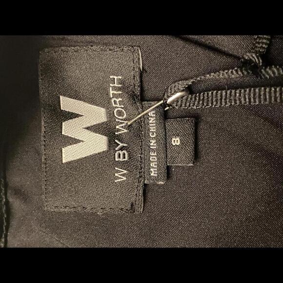 W by Worth Elegant Black Sequin Cocktail Dress NWT - Picture 7 of 11